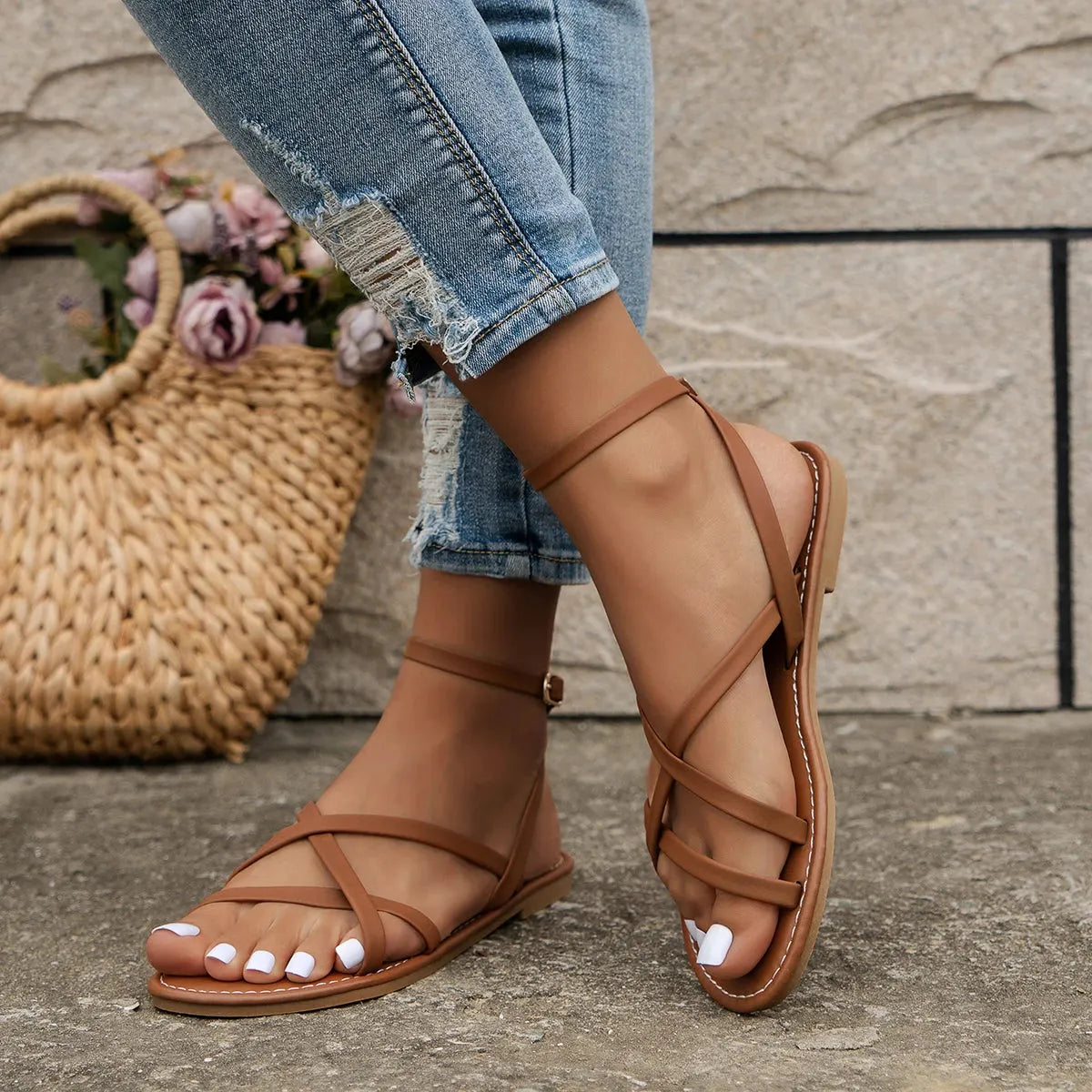 Chic RÃ¶mersandalen FÃ¼r Damen