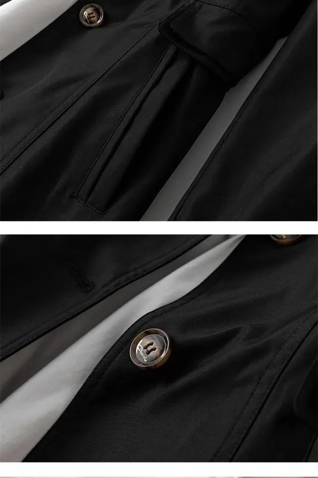 ELEGANTER UND LÃ„SSIGER WINDBREAKER