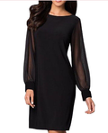 - Sexy Mesh-Kleid