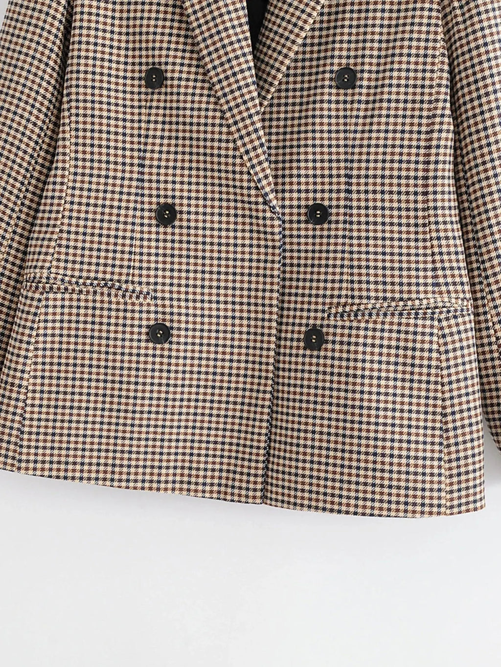 Blazer Feminino Xadrez Vanessa