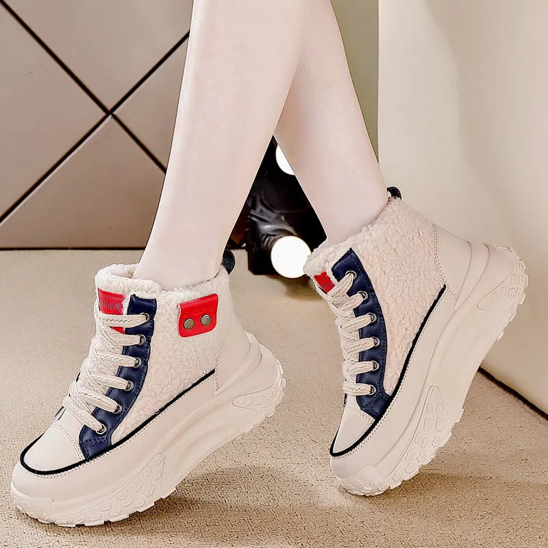 â€“ Wasserdichte PlÃ¼sch-Stiefeletten