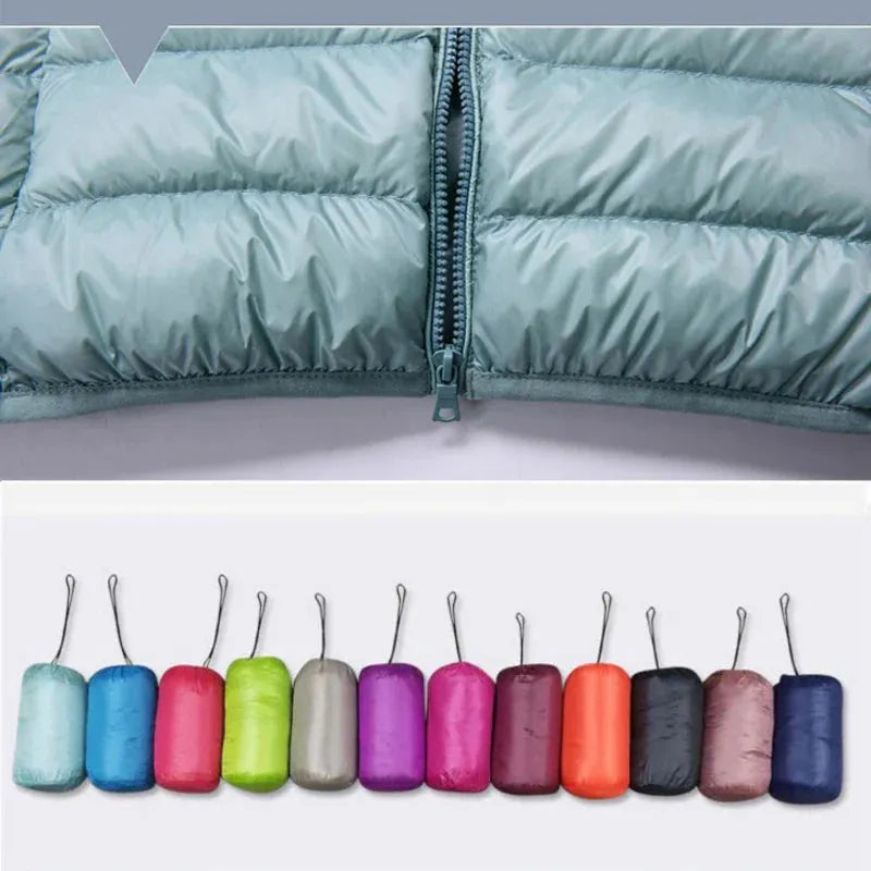 Ultraleichte Daunenjacke
