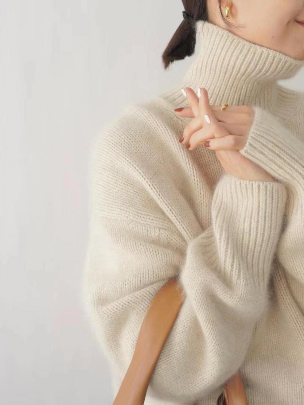 Lara | Cashmere Rullekravetrøje
