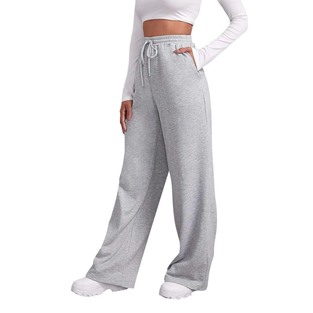 Alina | Casual High Waist Wide-Leg Jogging Pants