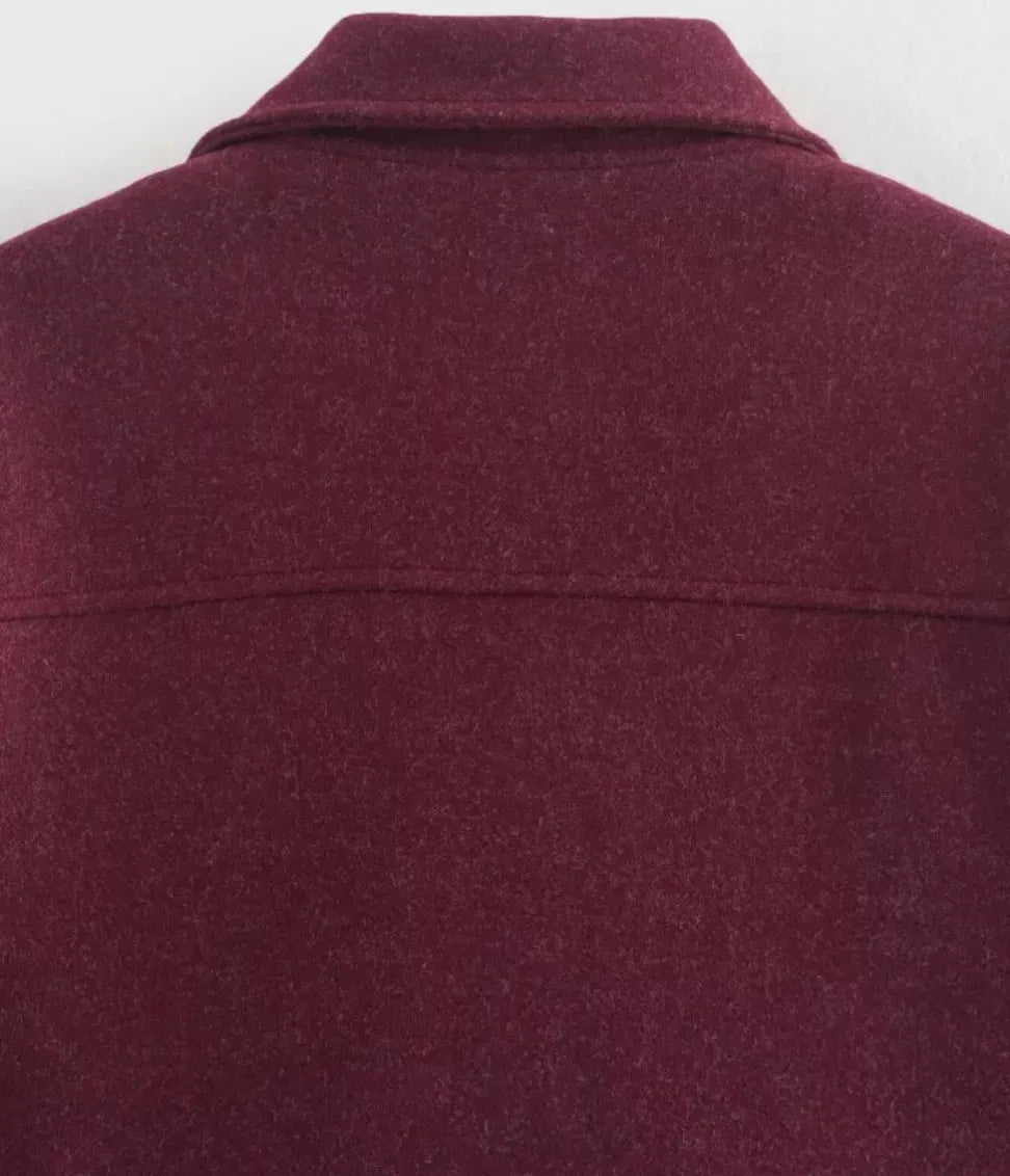 FELICE | Casual Korte Tussen Jas Voor Dames Met Zak Design - Modieus & Comfortabel