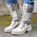Warm und Elegant Schneestiefel