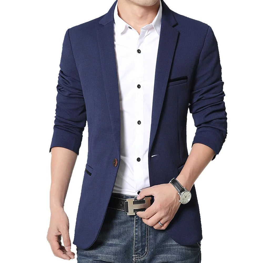 Stylischer & Slim Blazer Für Männer