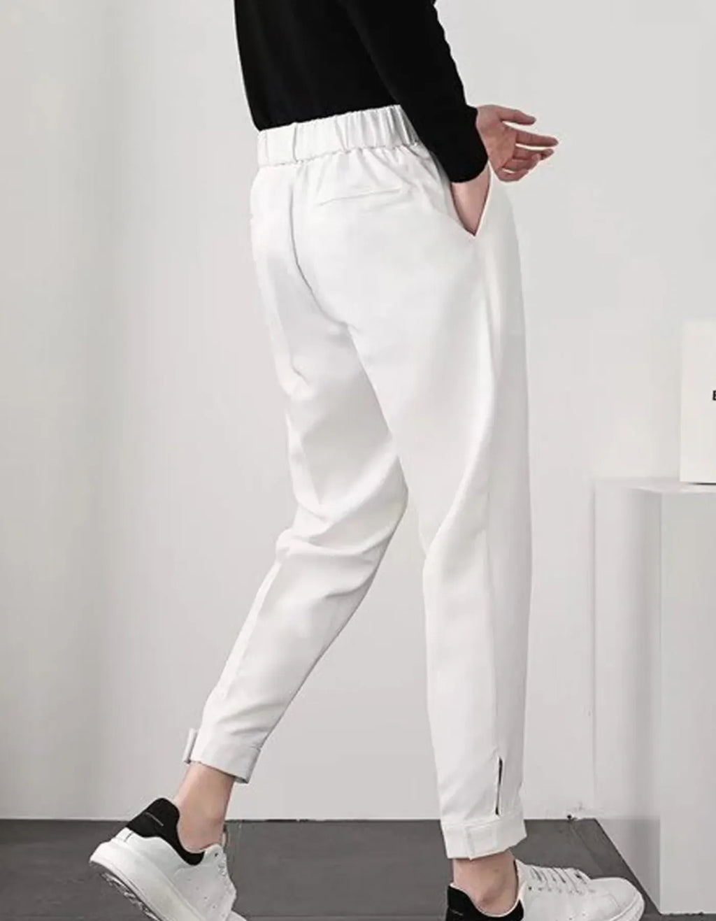 Herren-Hose mit hoher Taille