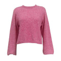 Texturierter Pullover mit GlockenÃ¤rmeln