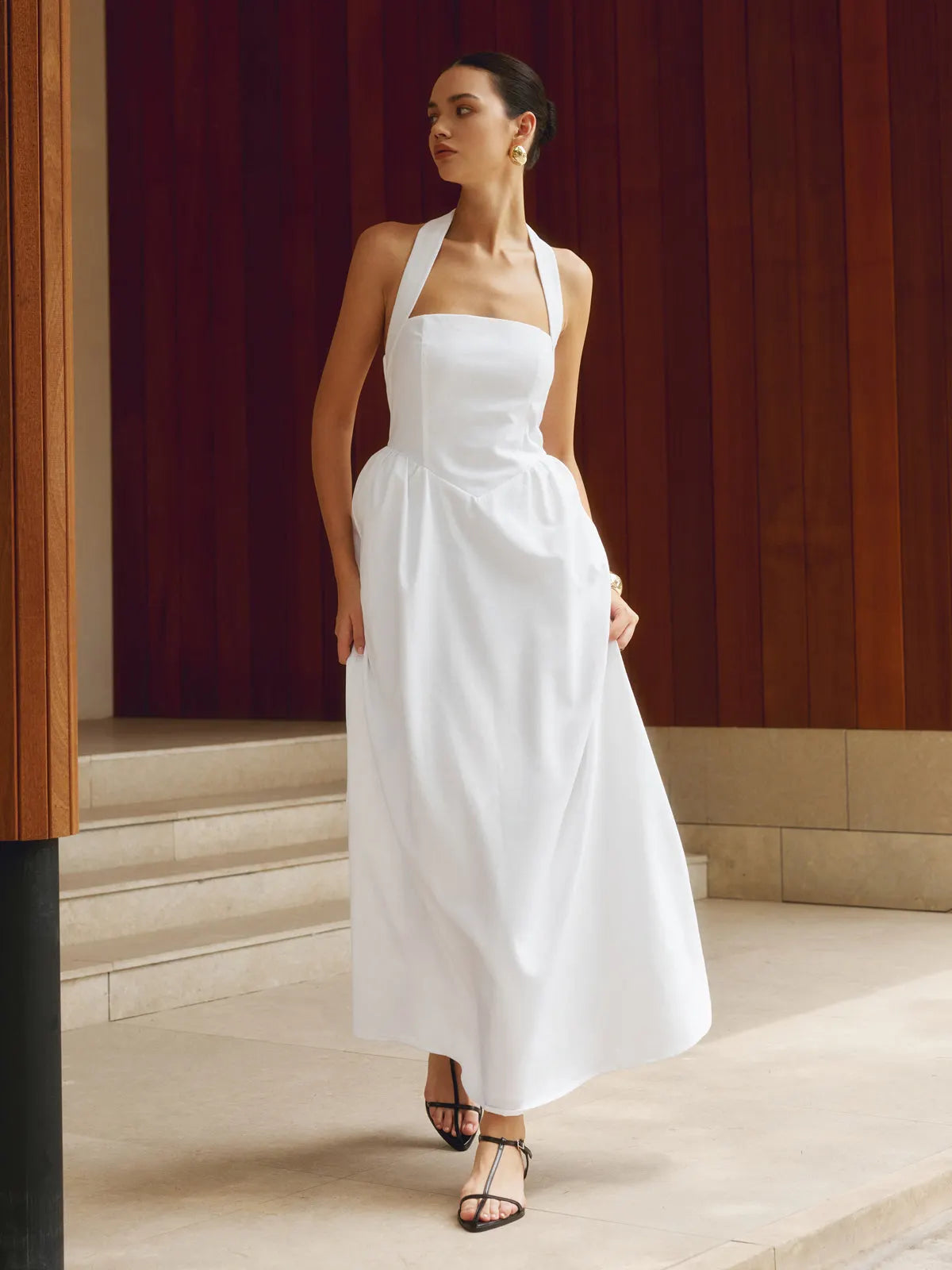 Elegantes Kleid mit A-Linien-Schnitt