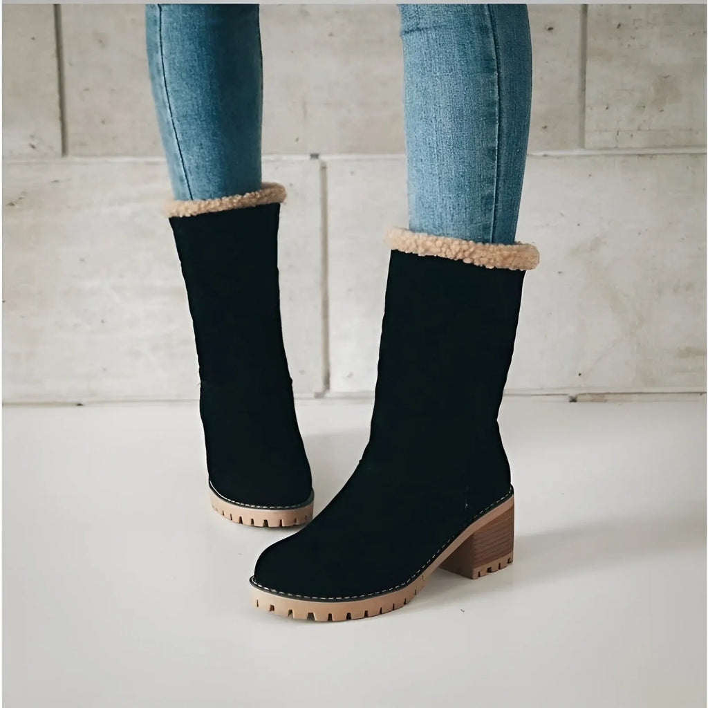 Warme Gevoerde Winterlaarzen Dames – Winterproof, Comfortabel & Stijlvol