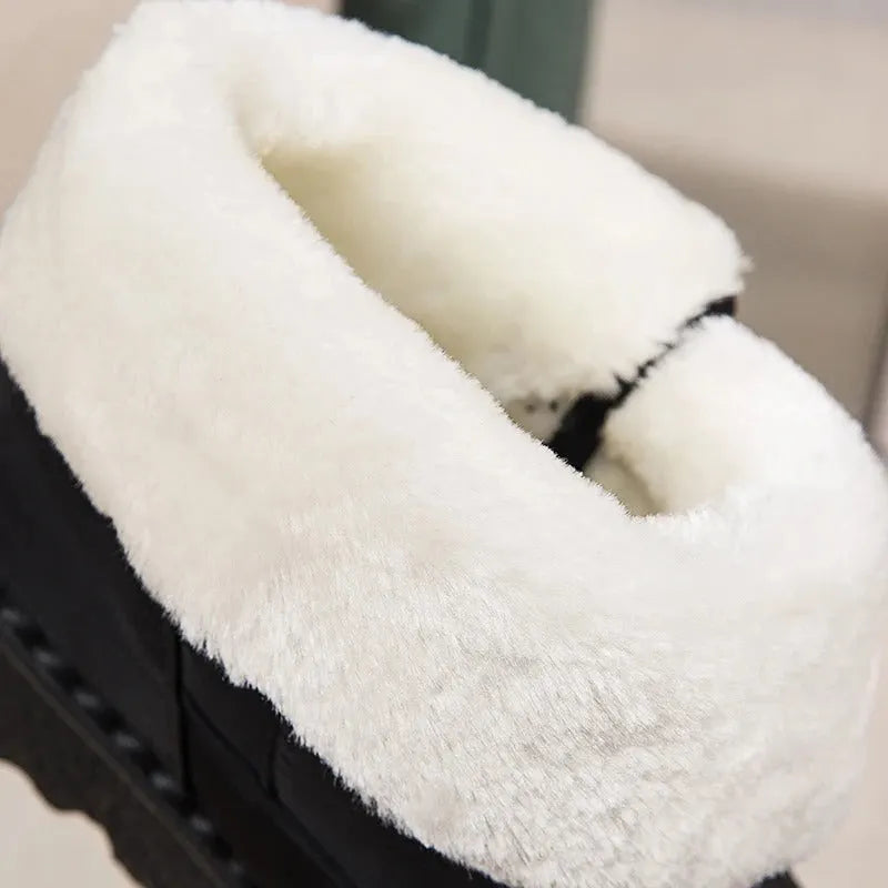 Dicker Plüsch Winter Stiefel