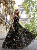 Fabulous Ã„rmelloses besticktes Kleid