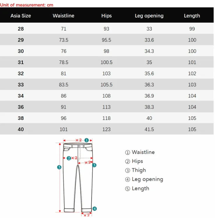 Herren Stretch Denim Hose Mit ReiÃŸverschluss