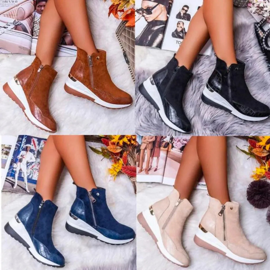 Mia | Trendige Kurzstiefel – Stil & Bequemlichkeit perfekt kombiniert