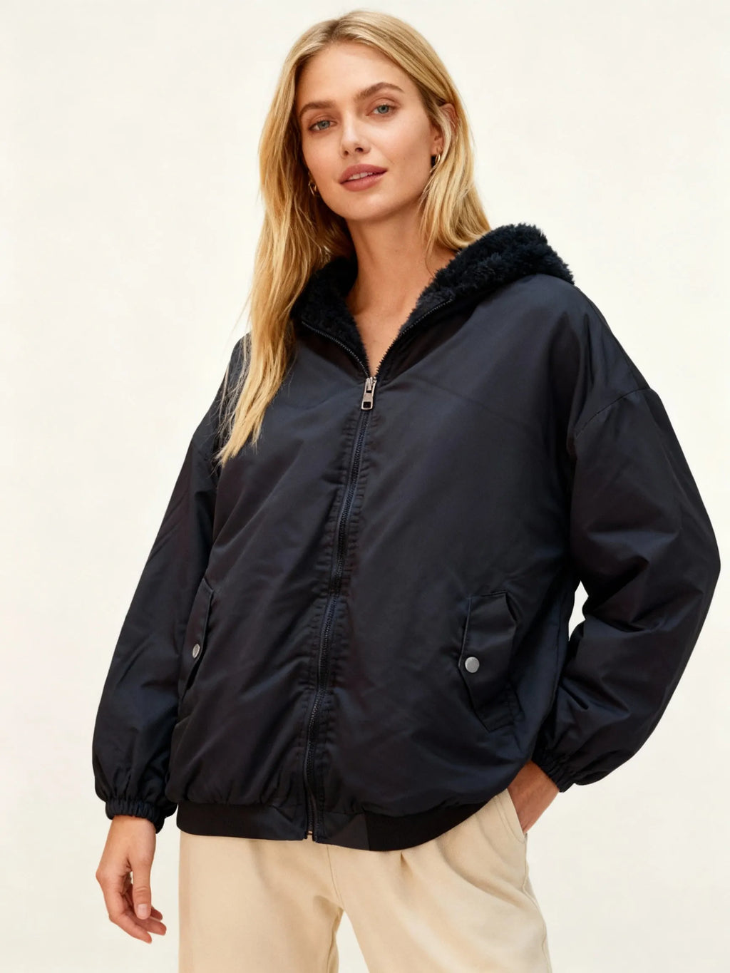 Stilvolle Winterjacke