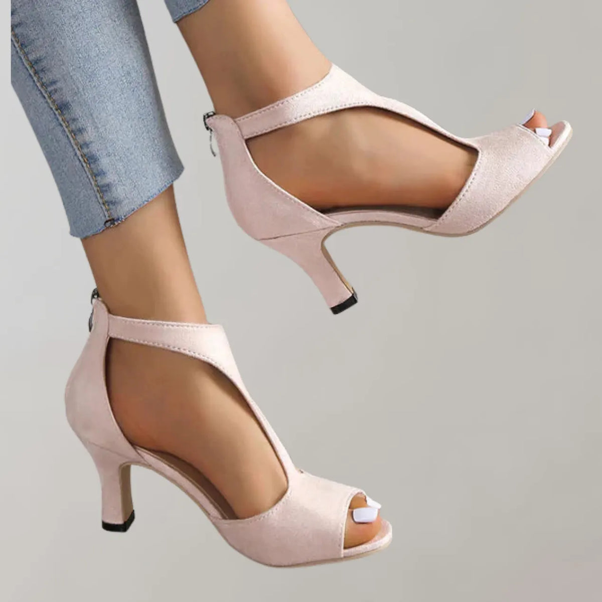 - Orthopädische Sandalen mit Absatz Sandalen mit Pantolette Damen