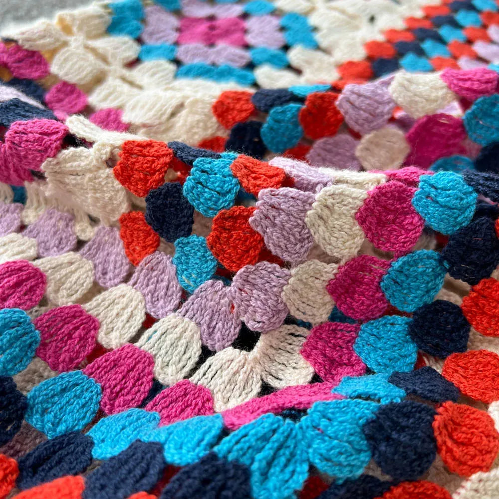 Silvia - Farverig strikket cardigan