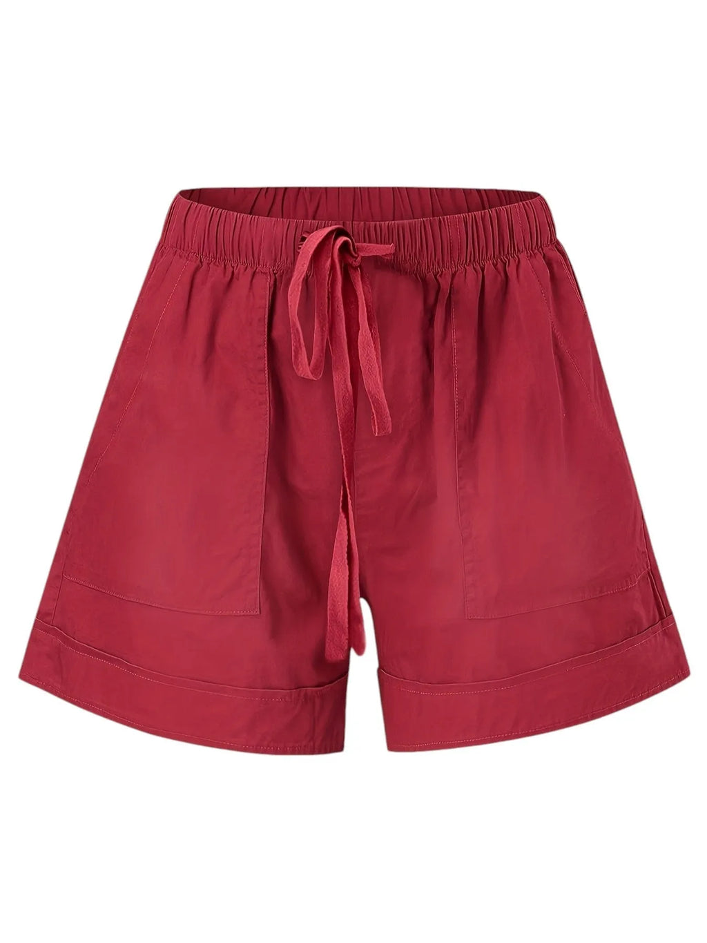 LEONA | Luchtige Dames Zomer Shorts met Elastische Tailleband & Zakken - Luchtig & Zomers