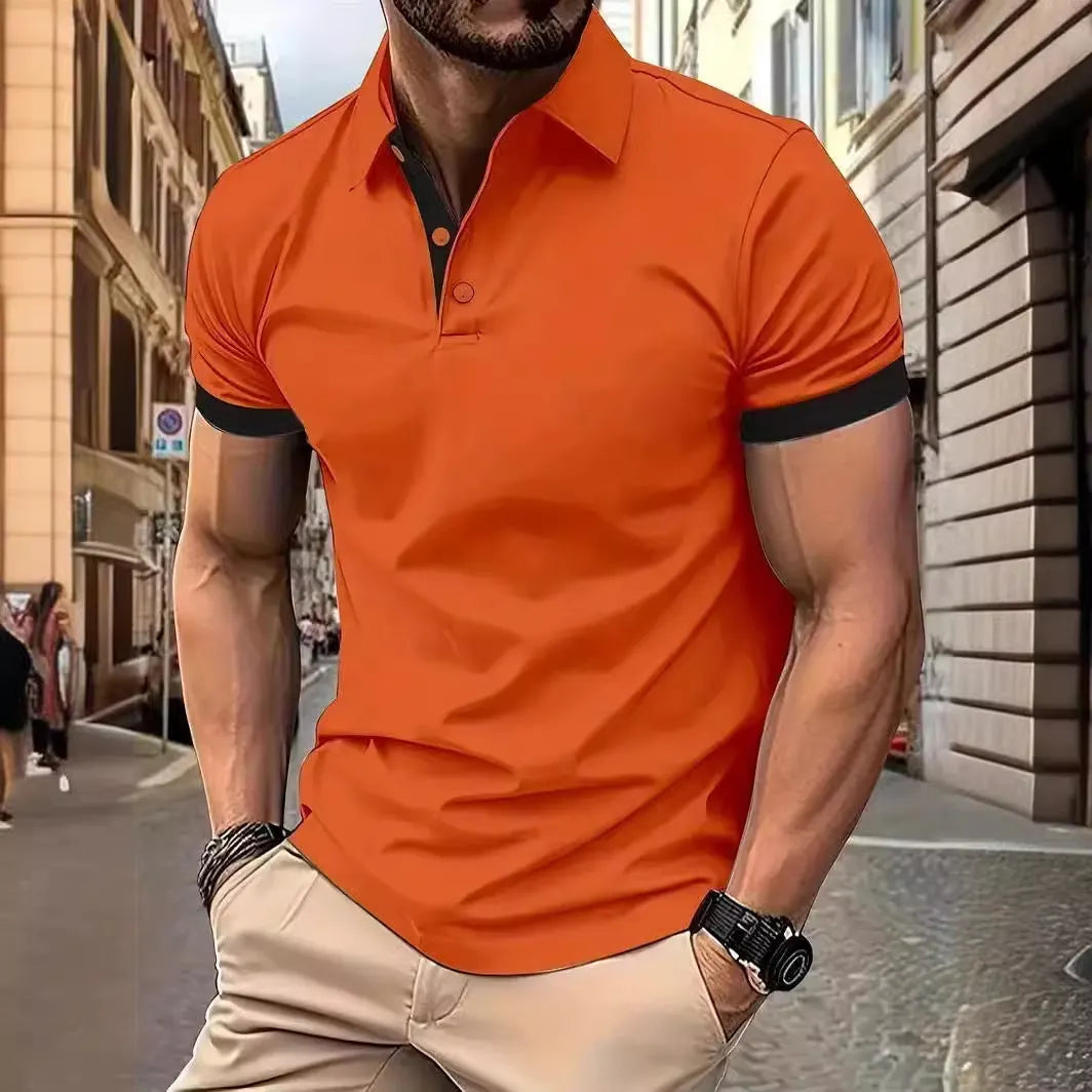 3d Poloshirt Mit Kurzem Ärmel Für Herren