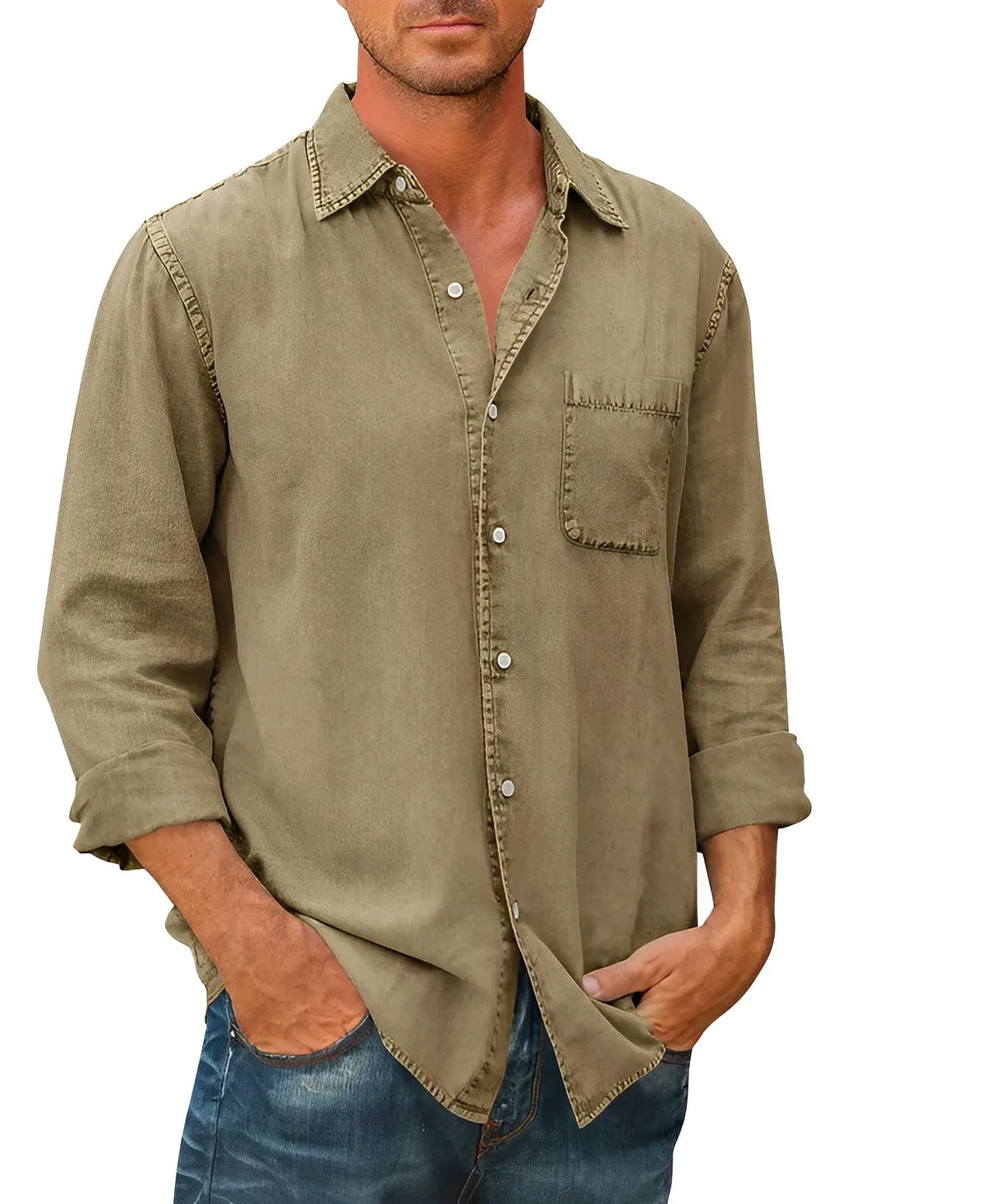 - Denim Hemd