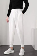 Herren Stoffhose mit hoher Taille