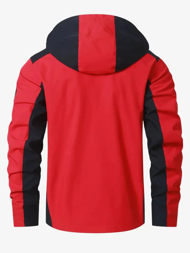 wasserdichte Outdoor-Jacke mit reflektierendem Design