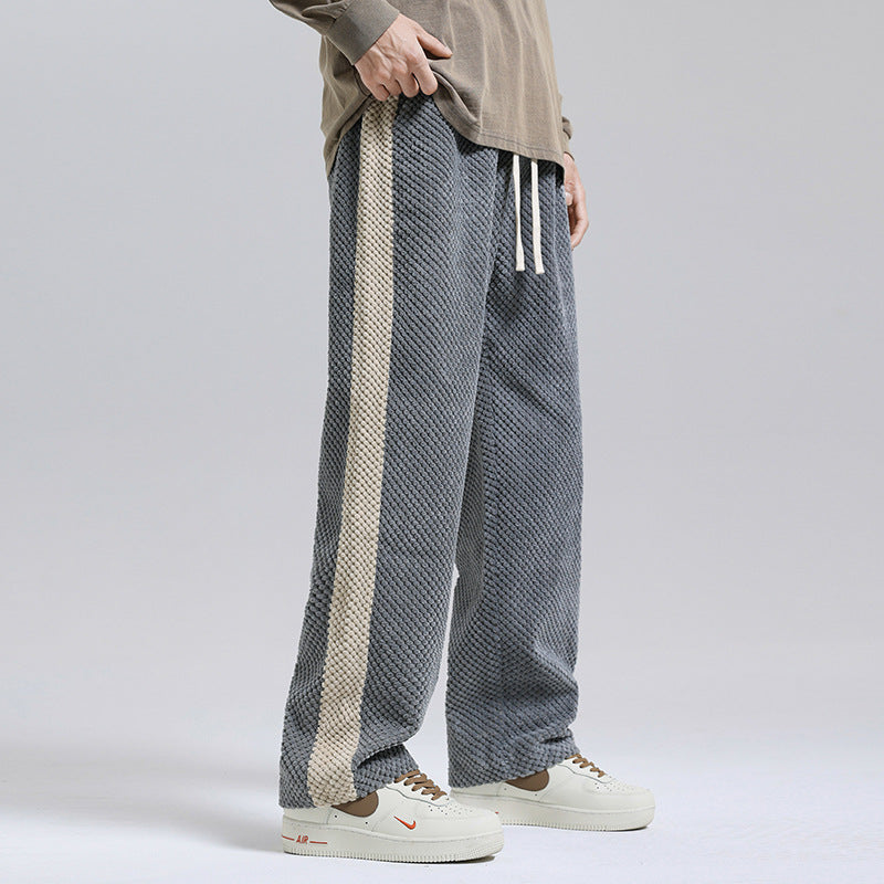 Herrenmode-Hose Aus Dicker Baumwolle