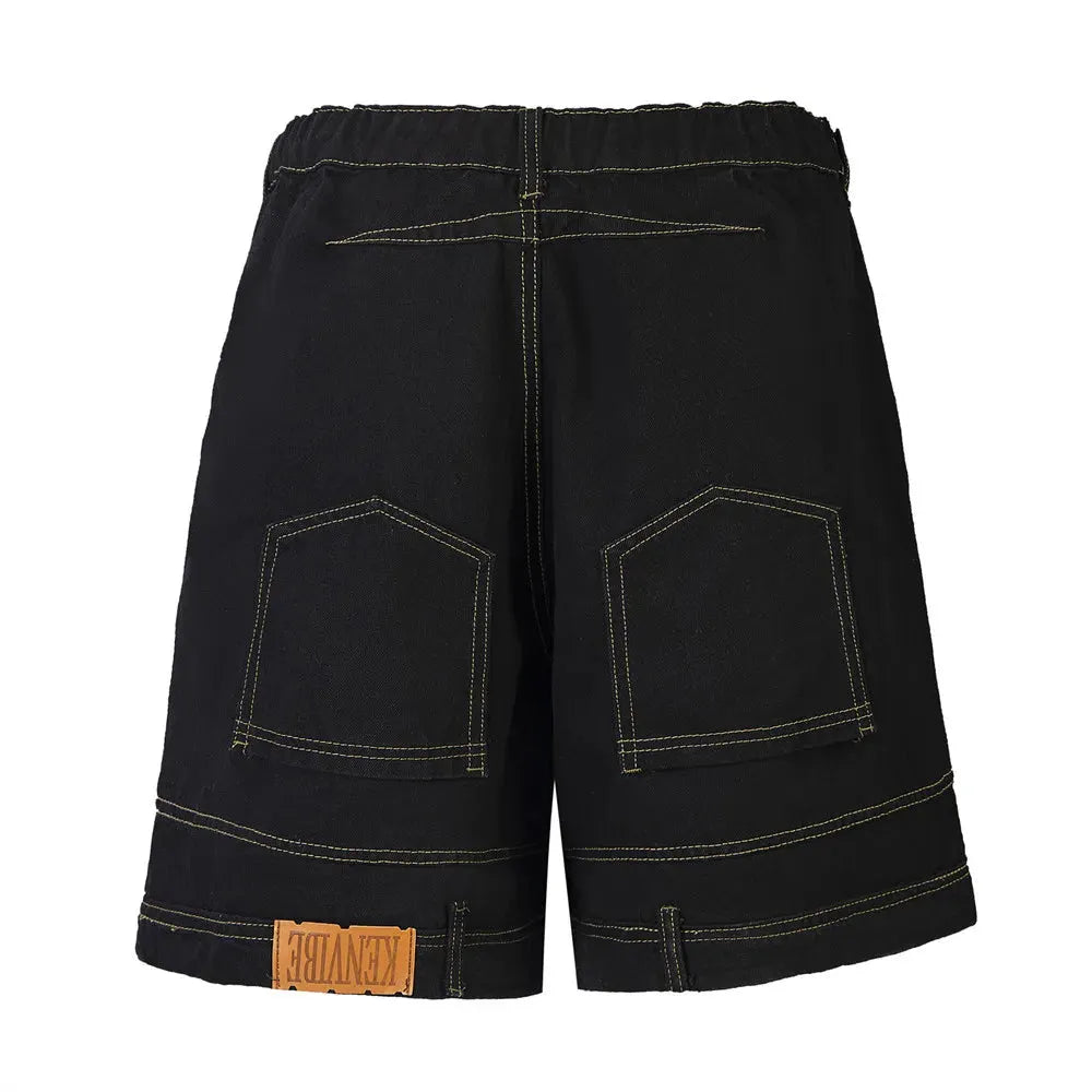 MAUD | Denim Shorts met Urban Oversized Look – Stoer, Comfortabel & Streetproof