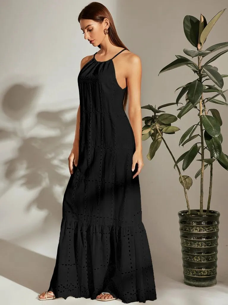 Vestido Longo Andressa Preto