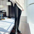 Gerippte Leggings mit Hoher Taille