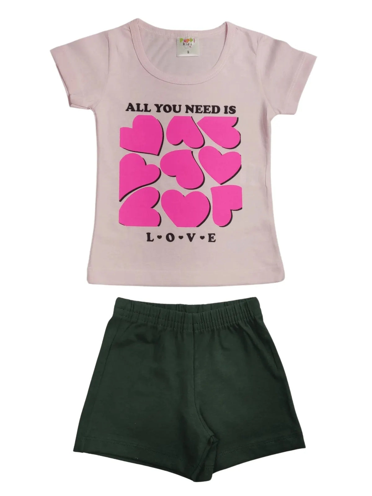 Kit 4 Conjuntos Infantil Feminino