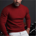 Stilvolle Rollkragenpullover Herren Sweatshirt Jumper