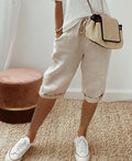 - Kurze Trendy modische Kniehose fÃ¼r Damen