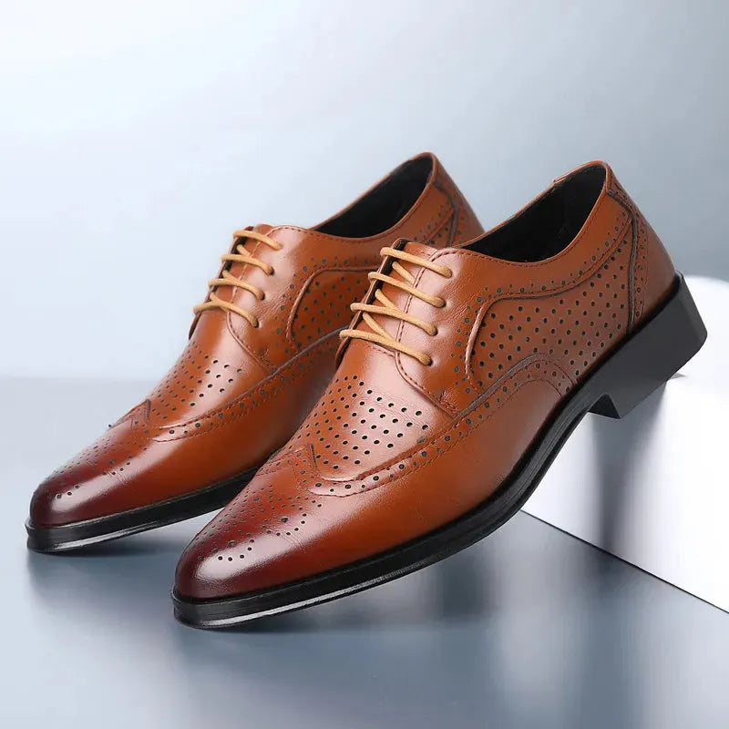Bequeme Oxford Herren Business Anzug Schuhe