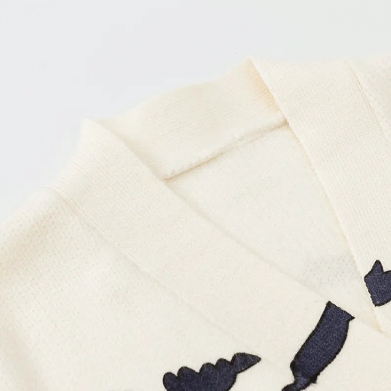 Verspielter Oversized Cardigan