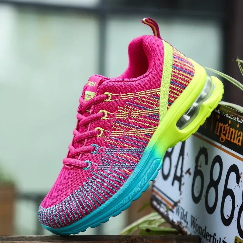 Luftige Lauf-Lieblinge Damen Atmungsaktive Leichtgewichtige Laufschuhe
