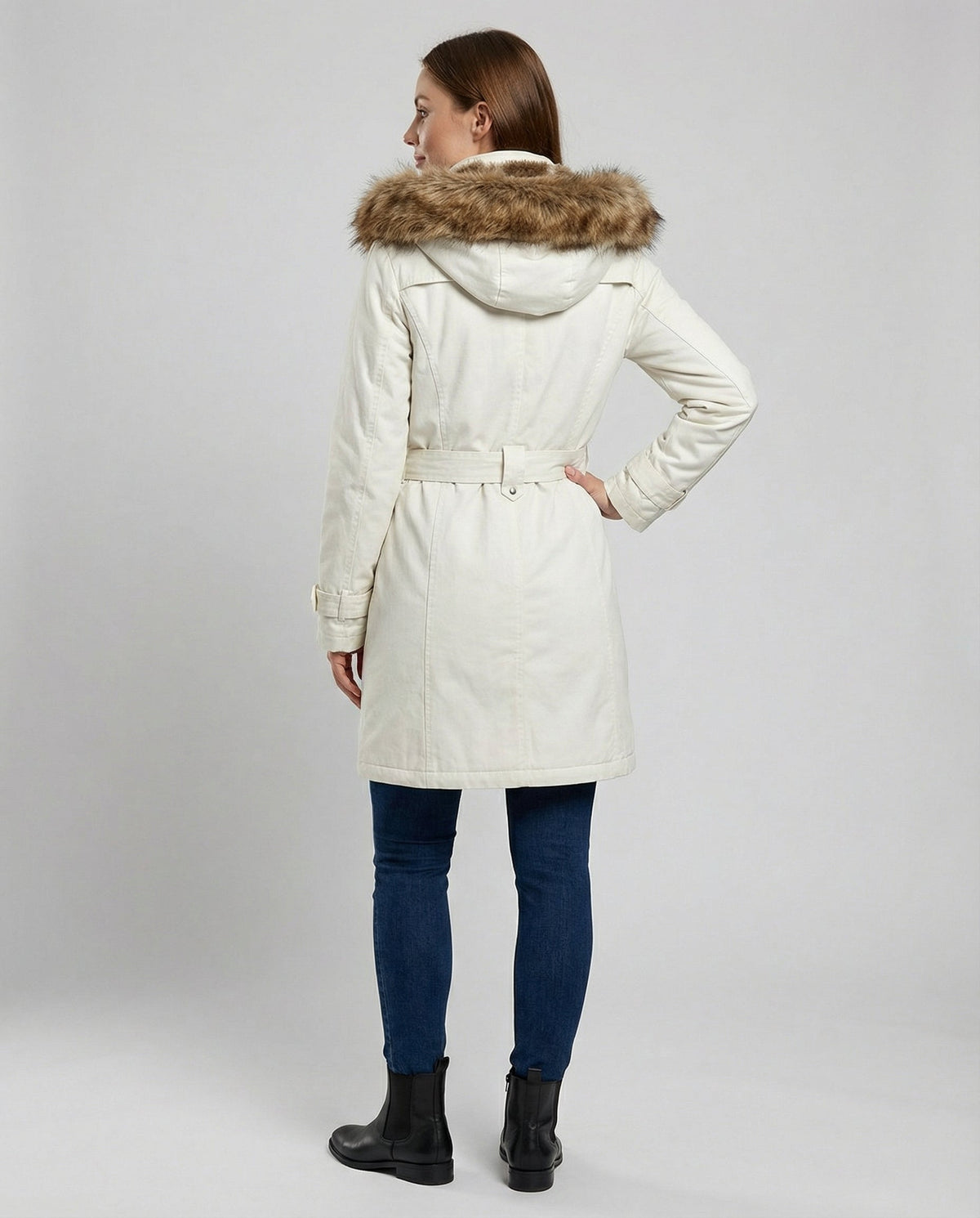 Damen Gefütterte Winterjacke mit elegantem Design & Wärmender Fütterung |