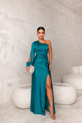 Rilynn | Elegant One-Shoulder Dress Evening Dresses