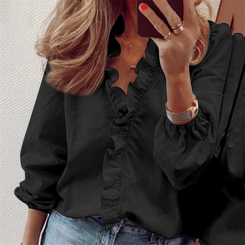 Sommerliches RÃ¼schenshirt