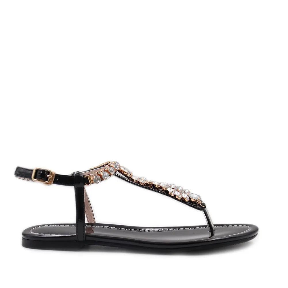 Summer Beach Flat Heel Clip Toe Sandals
