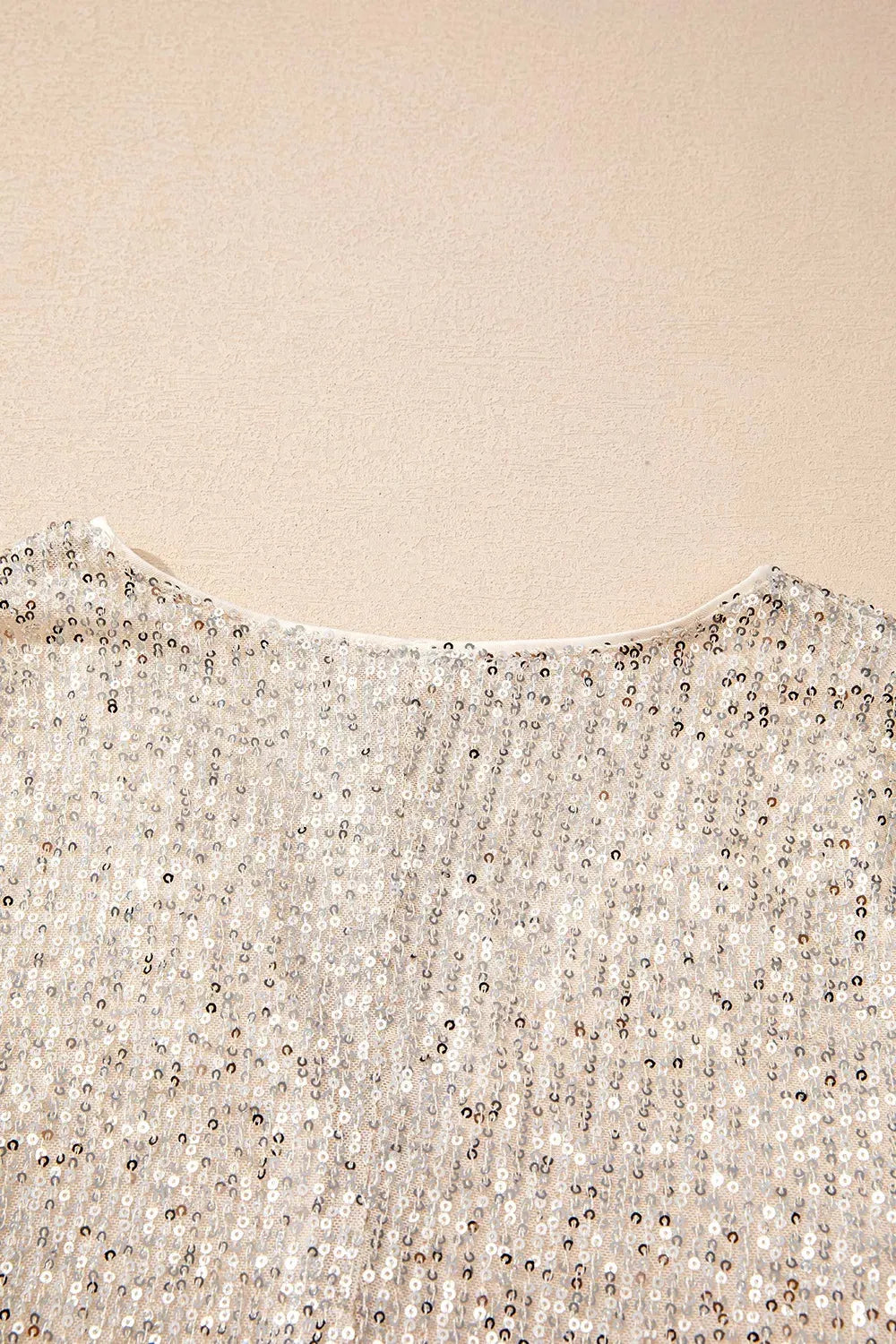 Sparkling Sequin Long Sleeve Bodysuit