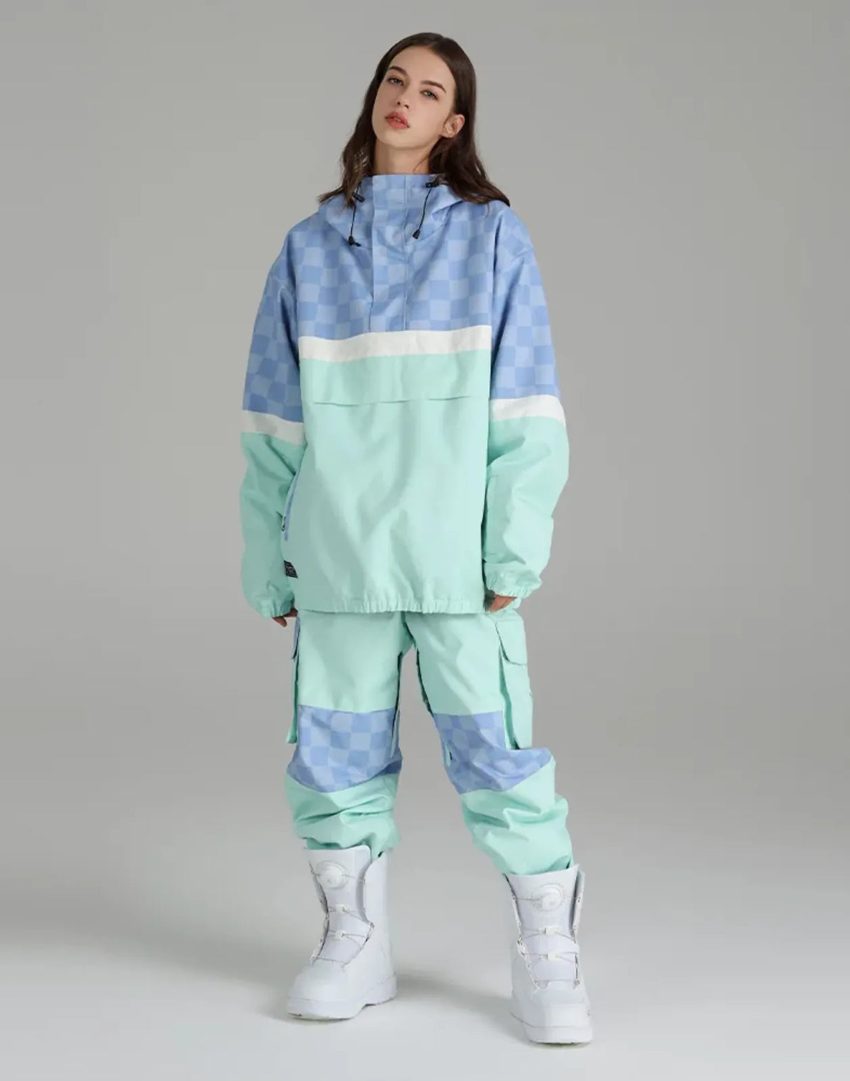 Dames Snowboard Kleding Set â€“ Oversized, Waterdicht, Winddicht & Warm