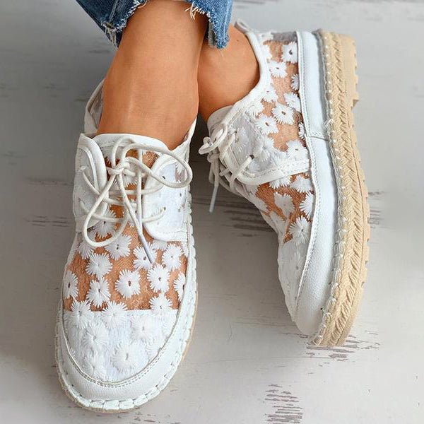 Elly | Floral Pattern Sneakers