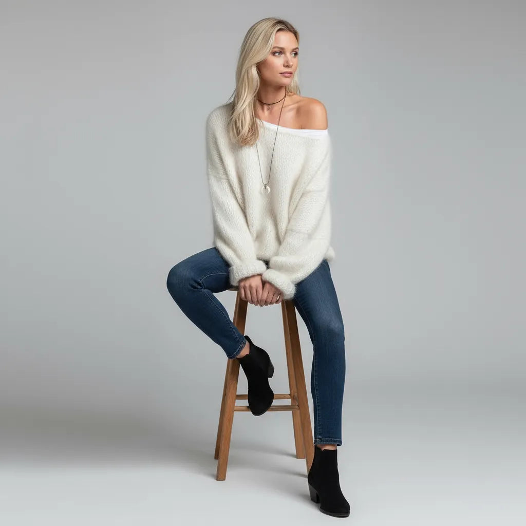 Lovisa Zeitloser Herbstpullover aus Hochwertigem Strick