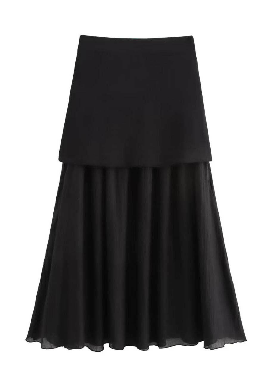 Elegantes Ensemble: Rock & Top Kombination