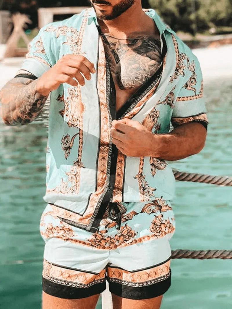 Herrenbekleidung Trendy Sommeroutfit Stilvoll & Luftig
