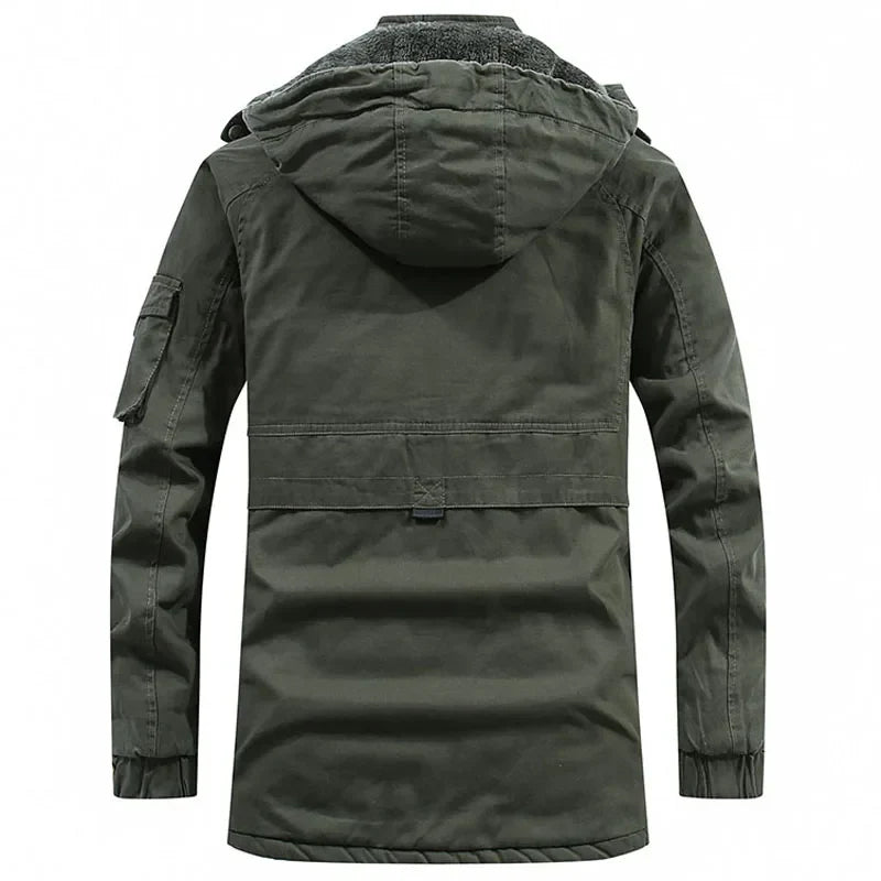 - Winterjacke mit Kapuze für Herren