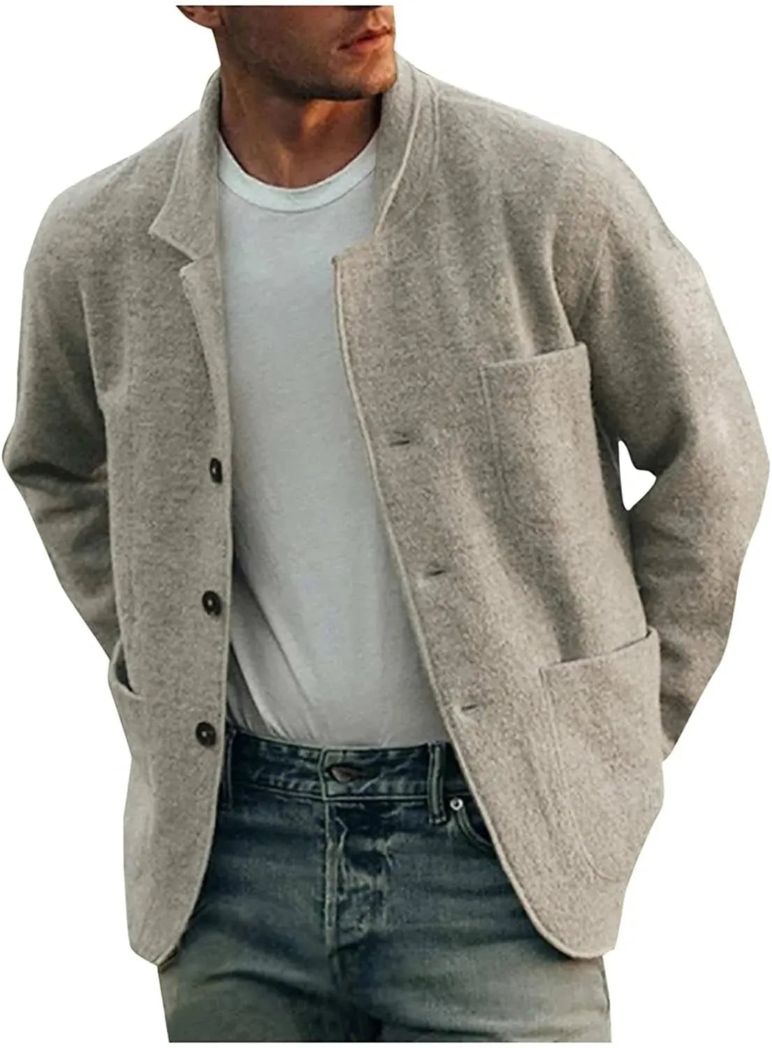 Klassischer LÃ¤ssig Blazer FÃ¼r MÃ¤nner