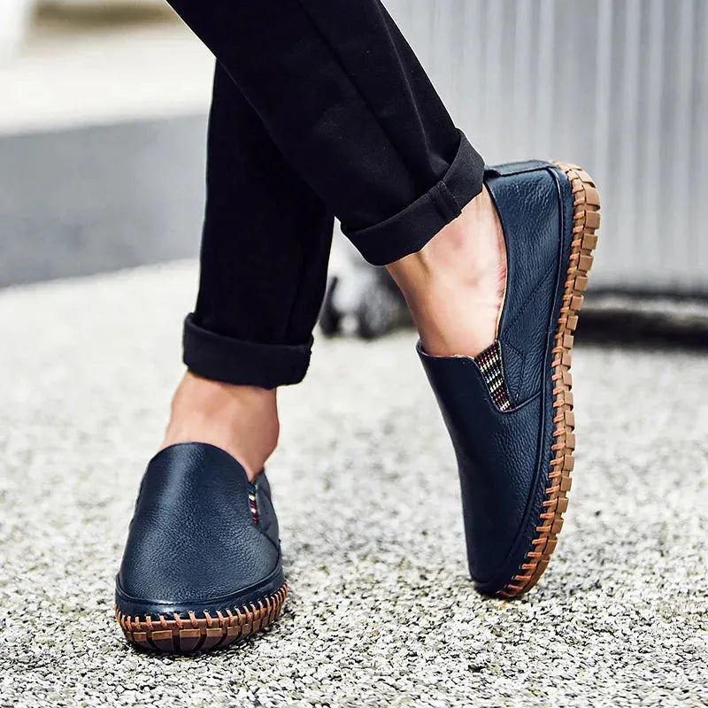 Leder Premium Slipper Herren